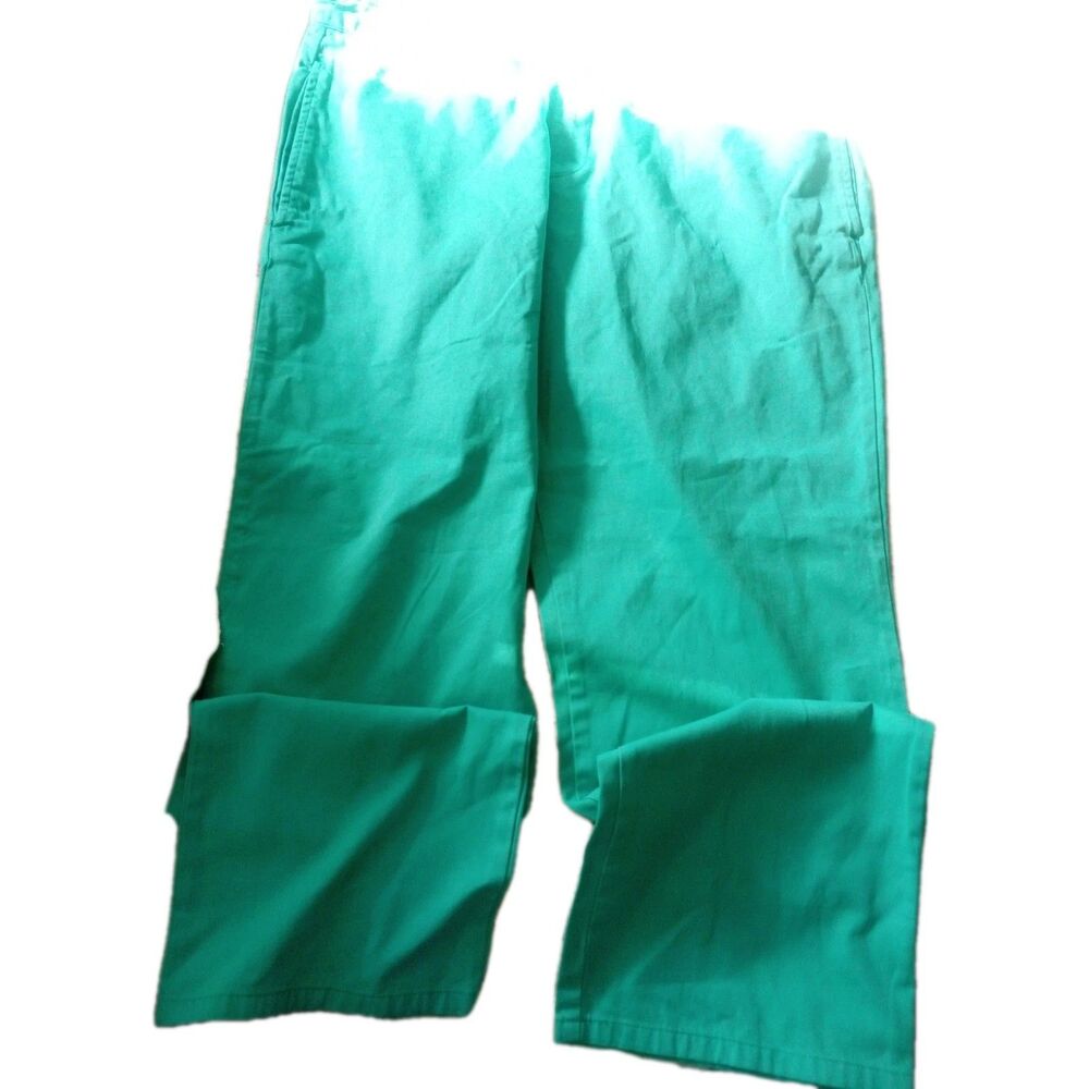 NWT Men's Southern Marsh Seawash Twill Pant in Green 33x30 Cotton Golf Vacation